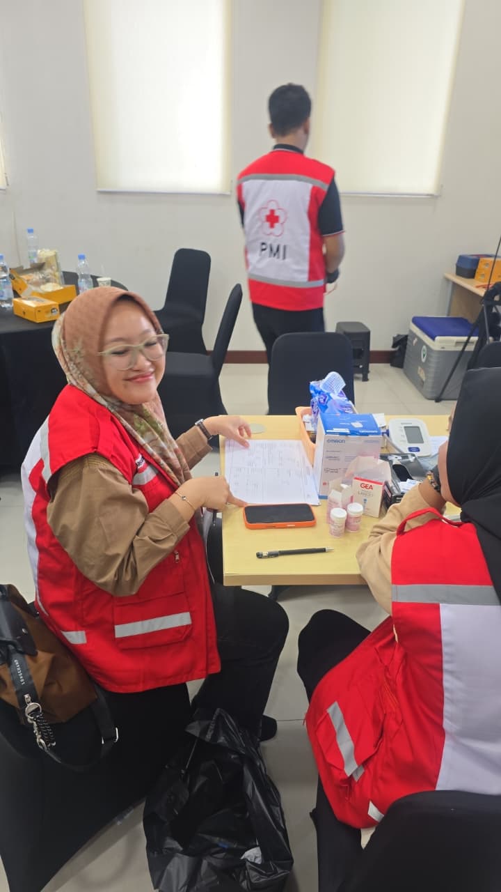 Kegiatan Donor Darah Di PT TASPEN