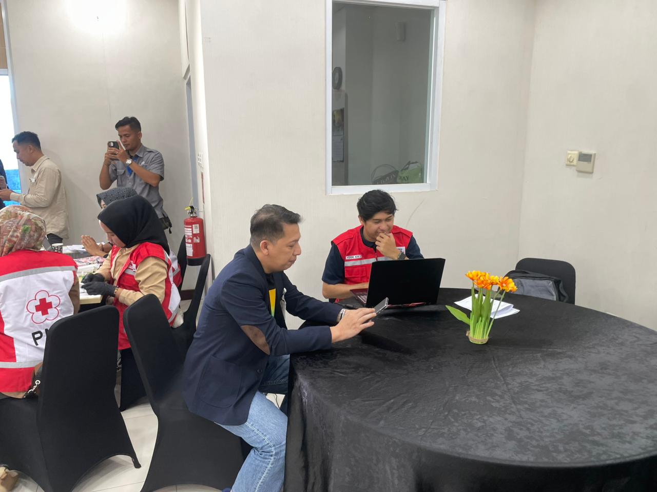 Kegiatan Donor Darah Di PT TASPEN