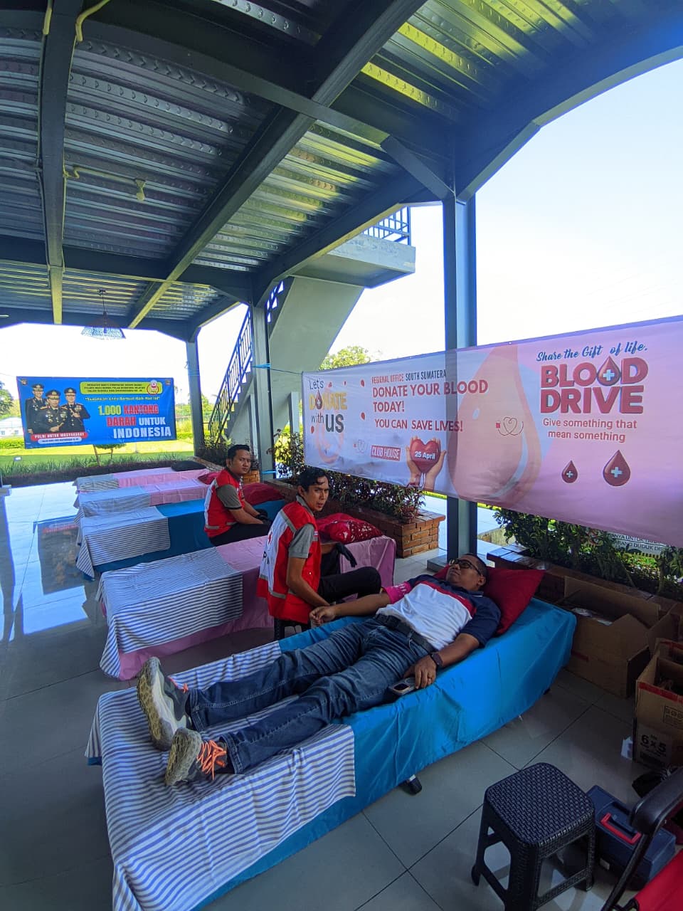 Kegiatan Donor Darah Di PT. AKL