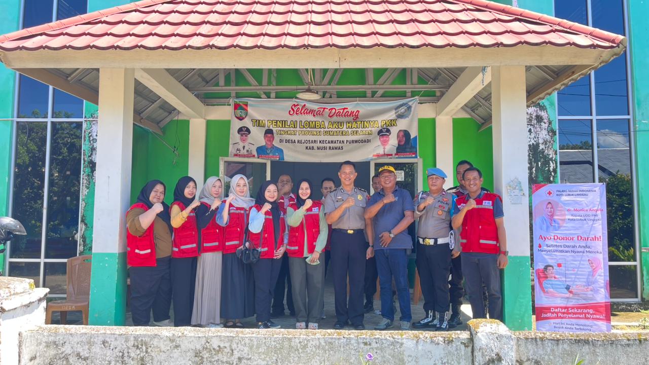 Kegiatan Donor Darah di Polsek Purwodadi