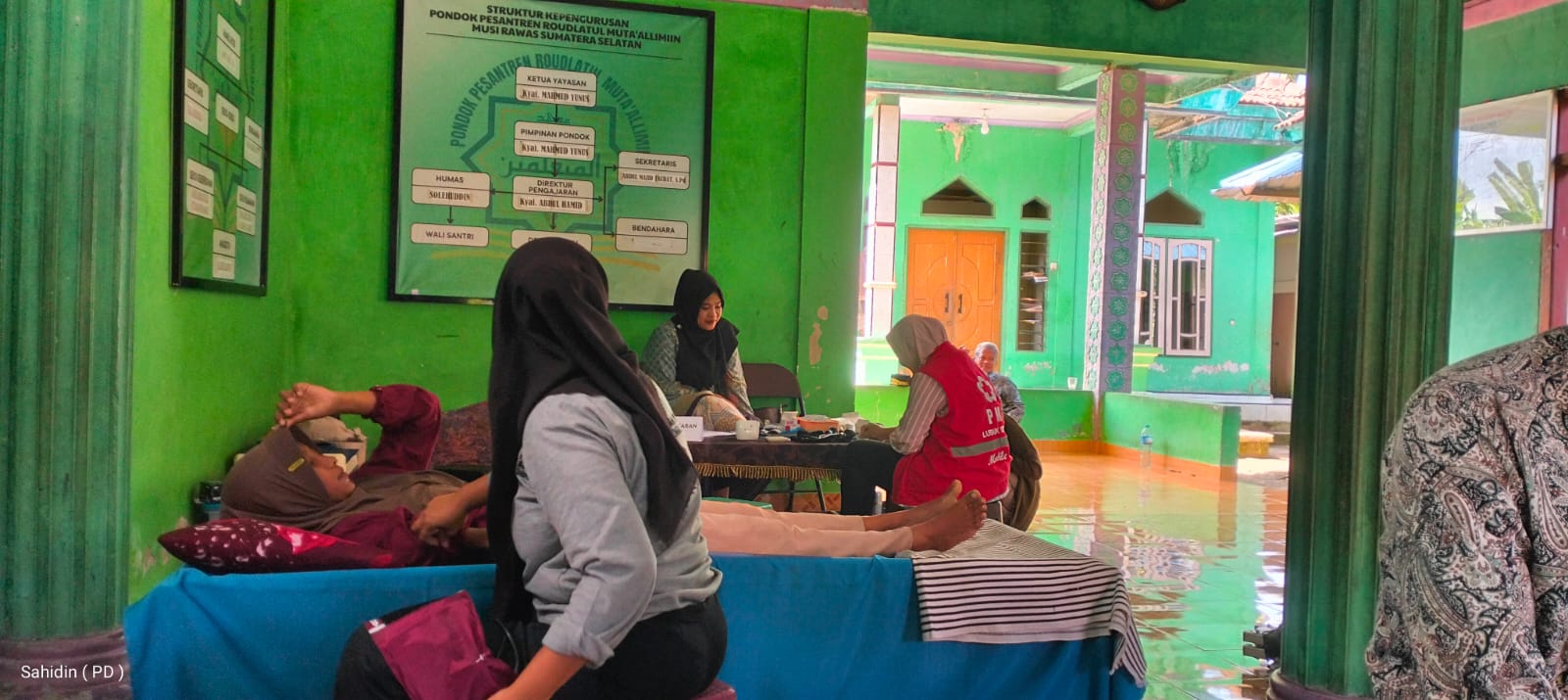 Donor Daerah Di Desa Manna Resmi Pesantren roudhotul muta'allimi