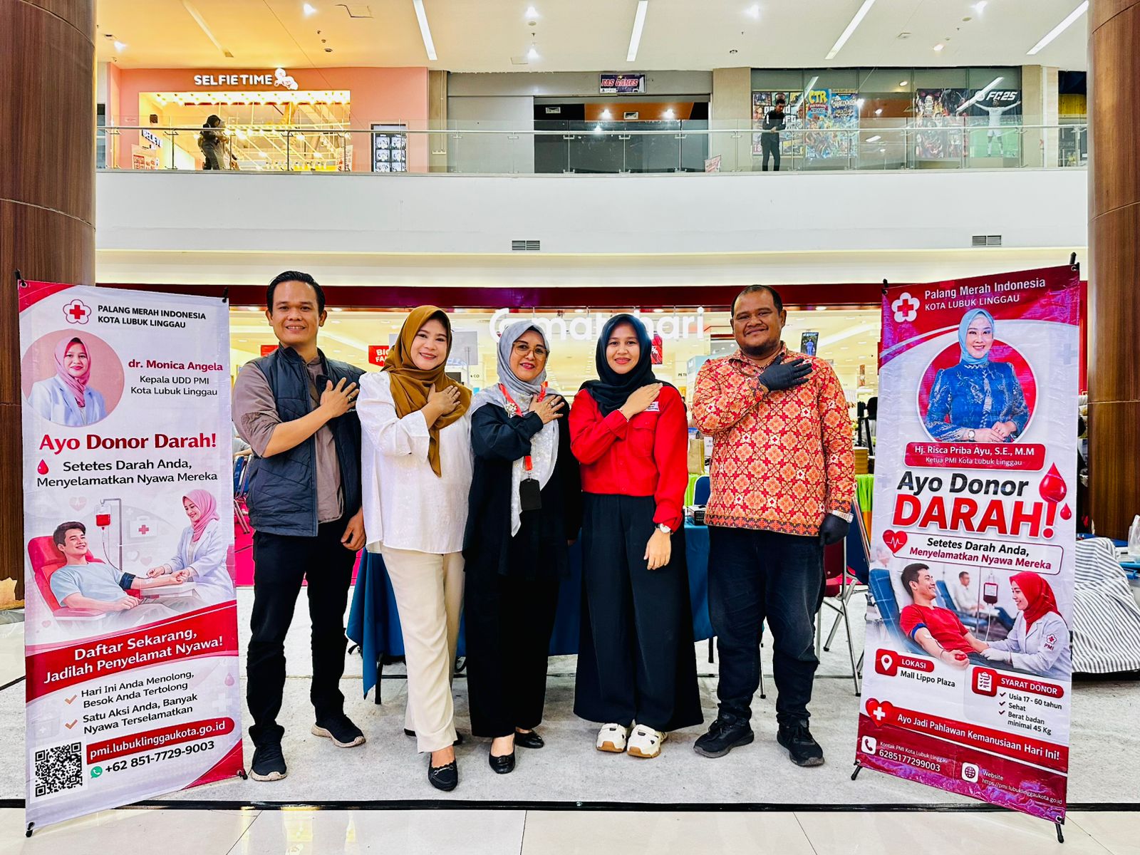 Kegiatan Donor Darah Di Lippo