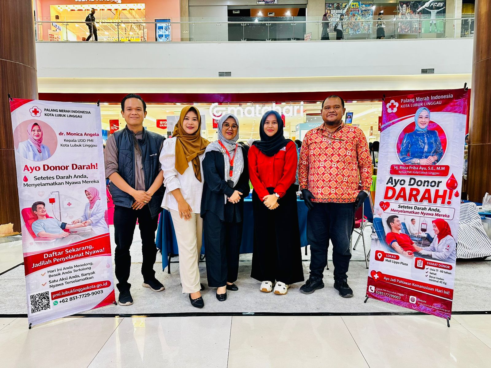 Kegiatan Donor Darah Di Lippo