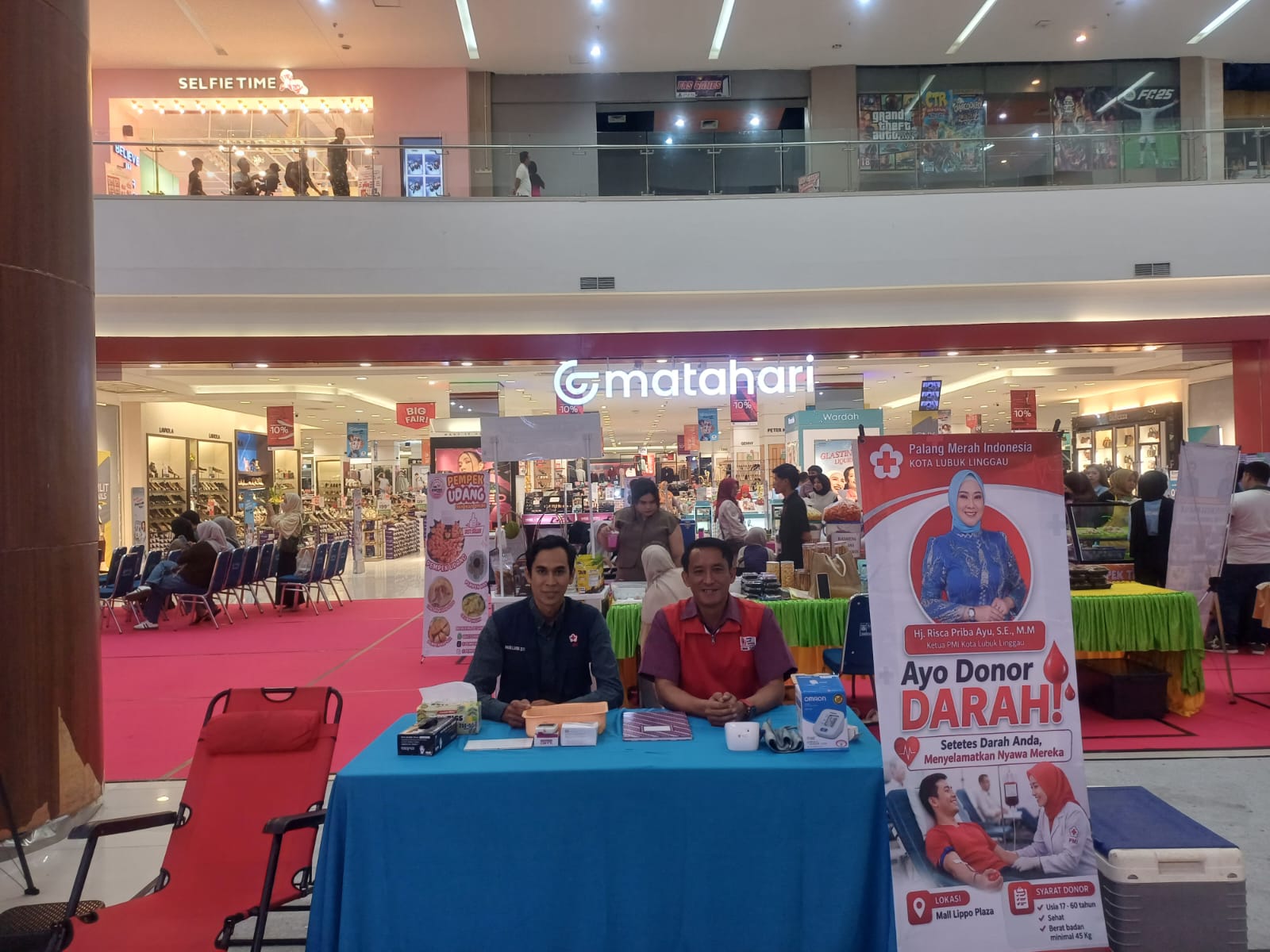 Kegiatan Donor Darah Di Lippo