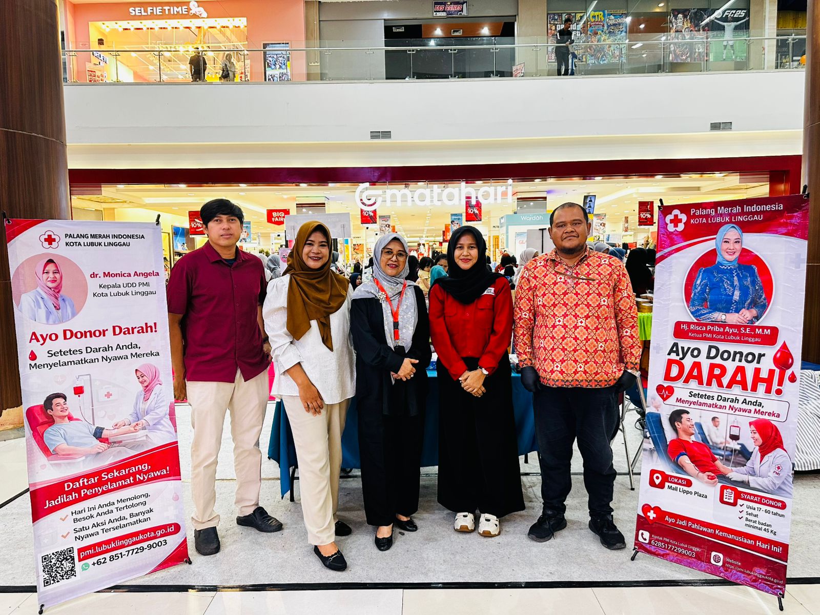 Kegiatan Donor Darah Di Lippo