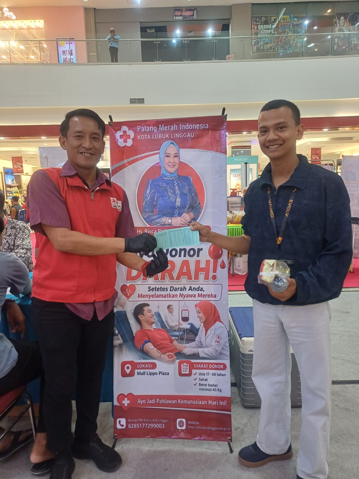 Kegiatan Donor Darah Di Lippo