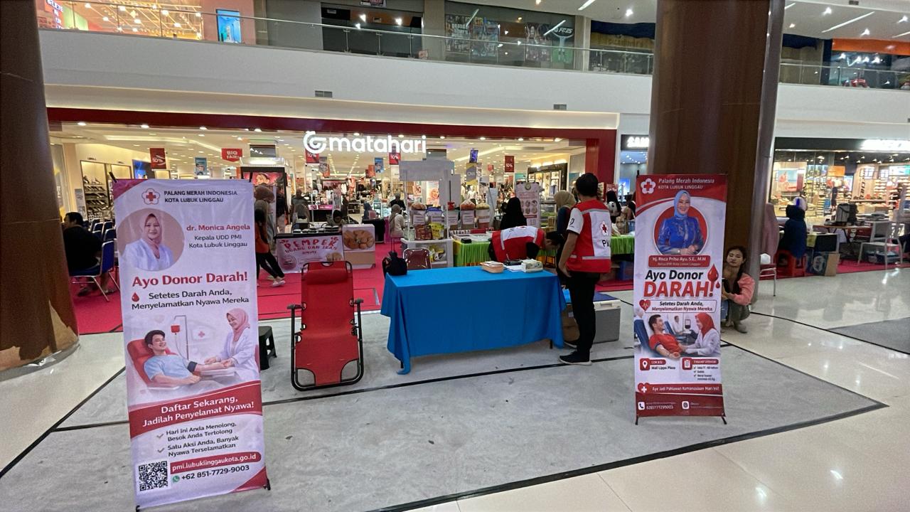 Kegiatan Donor Darah Di Lippo