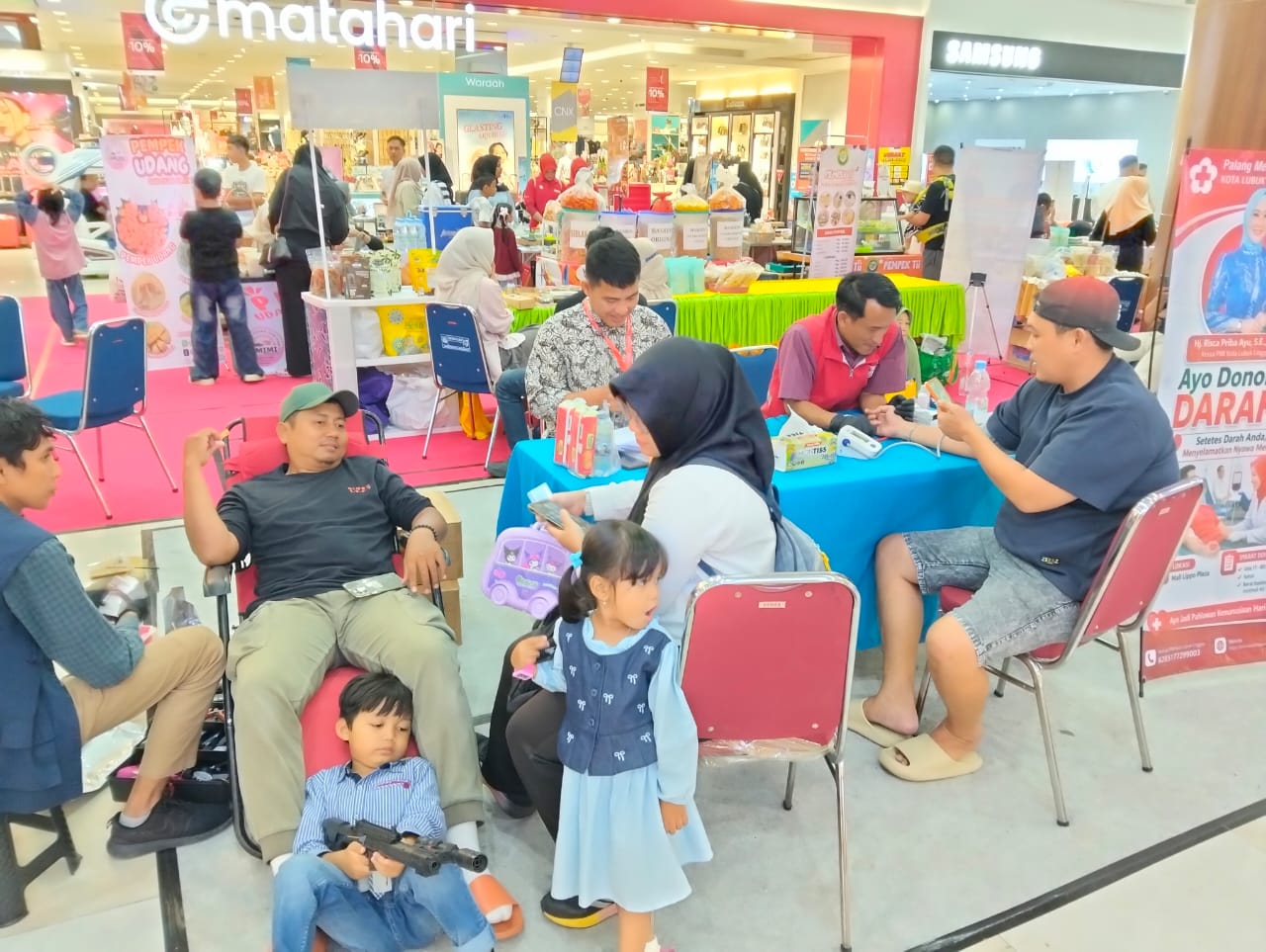 Kegiatan Donor Darah Di Lippo