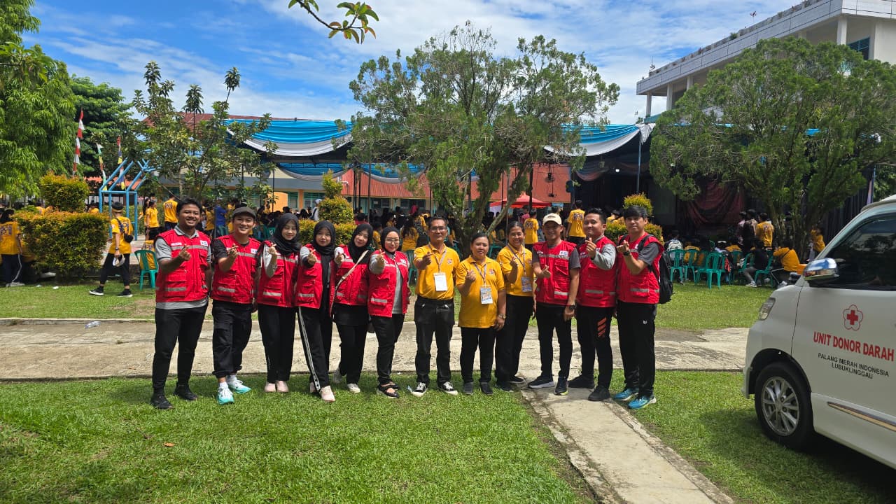 Kegiatan Donor Darah Di Xaverius Lubuk Linggau