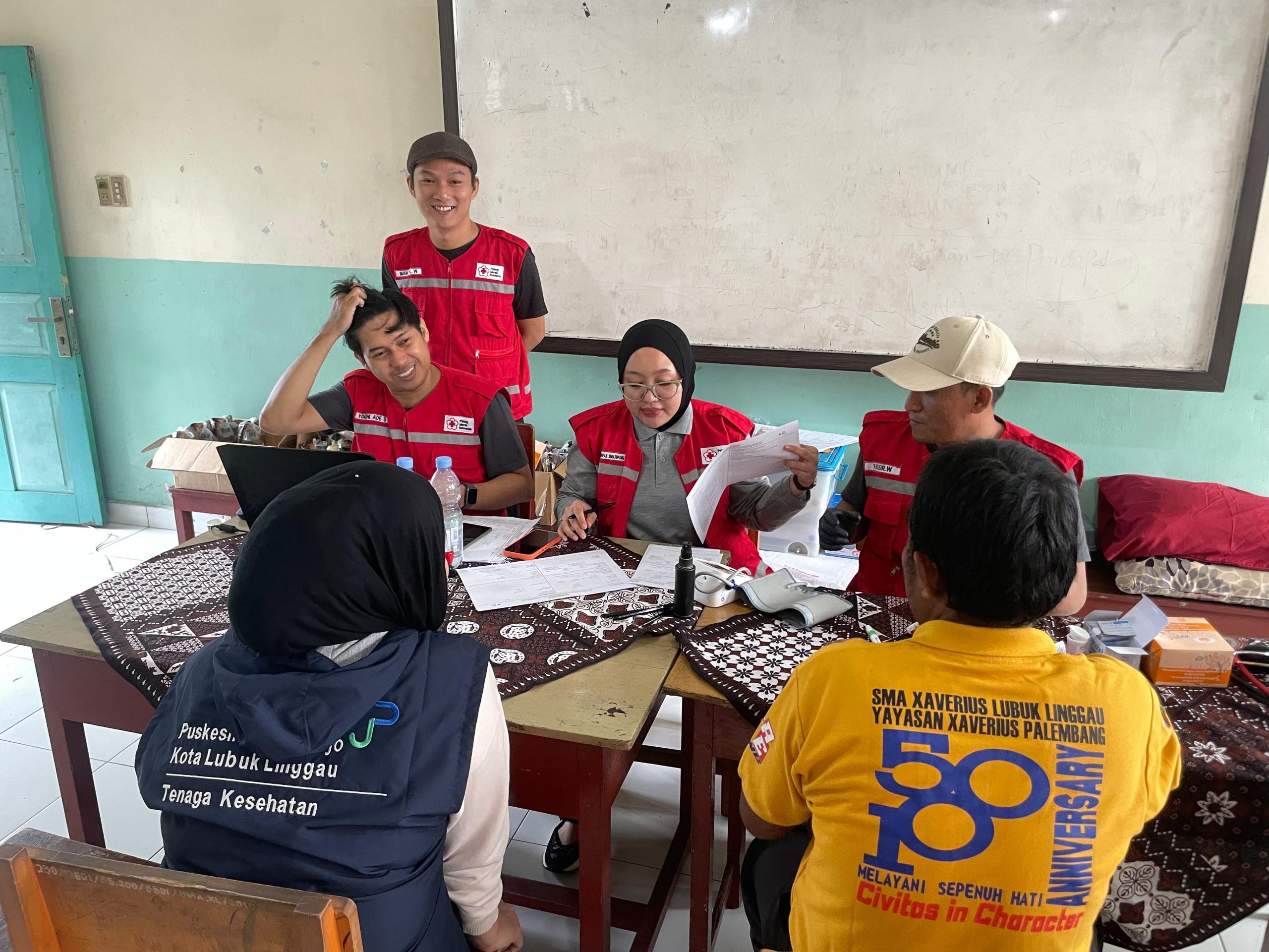 Kegiatan Donor Darah Di Xaverius Lubuk Linggau