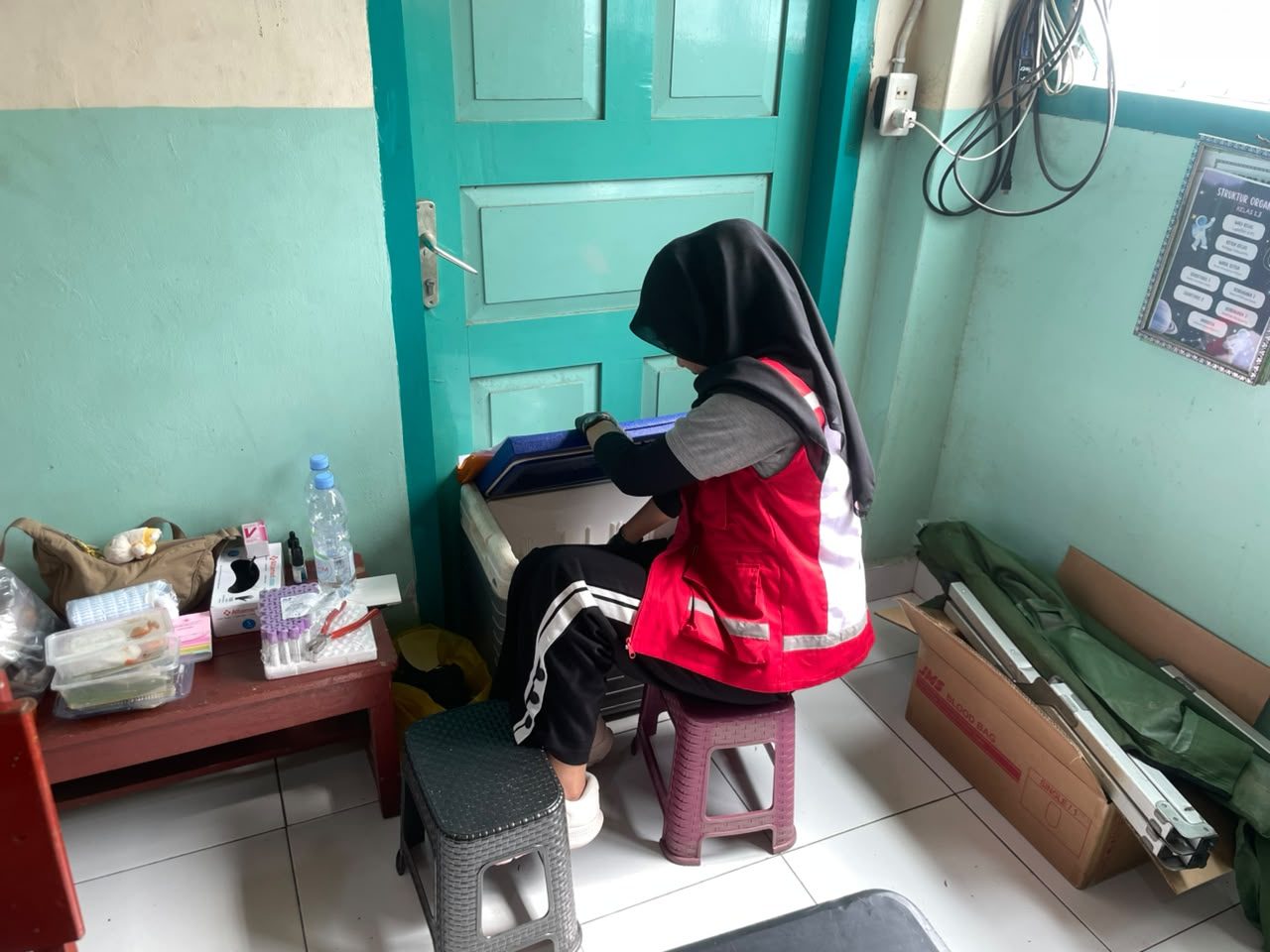 Kegiatan Donor Darah Di Xaverius Lubuk Linggau