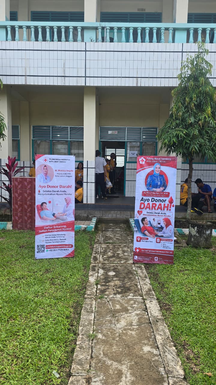 Kegiatan Donor Darah Di Xaverius Lubuk Linggau