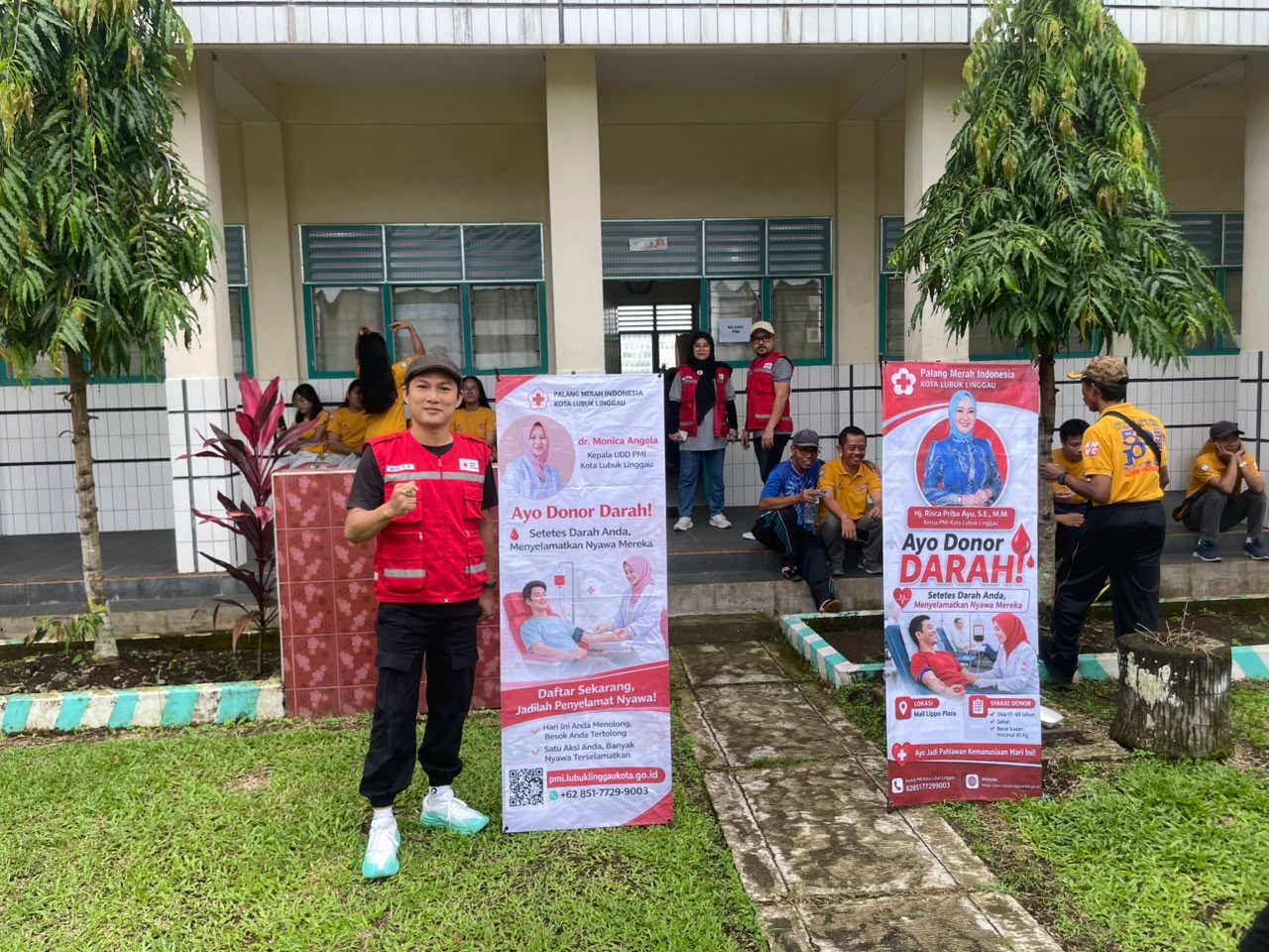 Kegiatan Donor Darah Di Xaverius Lubuk Linggau