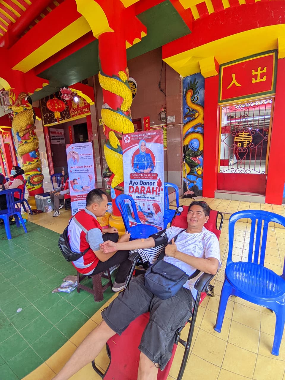 Kegiatan Donor Darah Di Klenteng