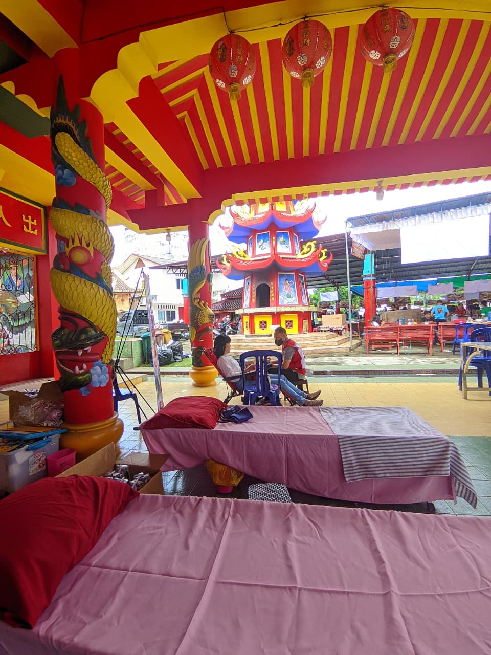 Kegiatan Donor Darah Di Klenteng