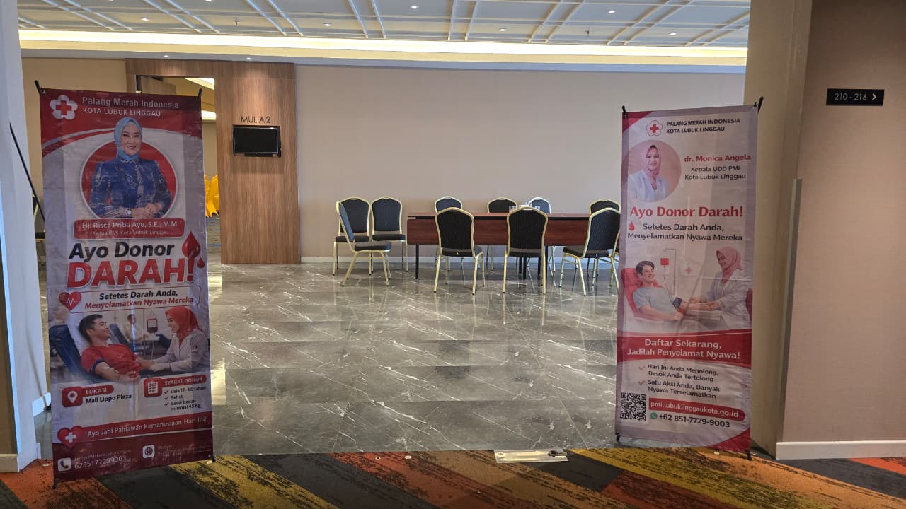 Kegiatan Donor Darah Di Grand Zuri