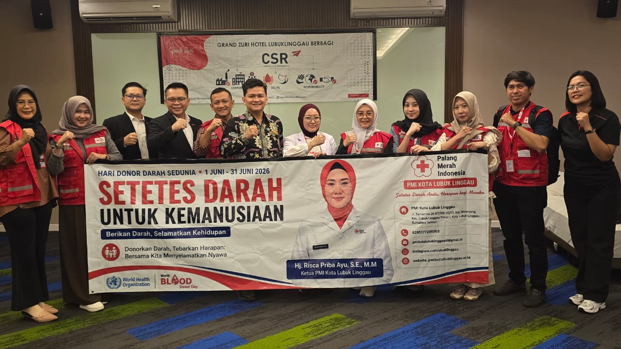 Kegiatan Donor Darah Di Grand Zuri